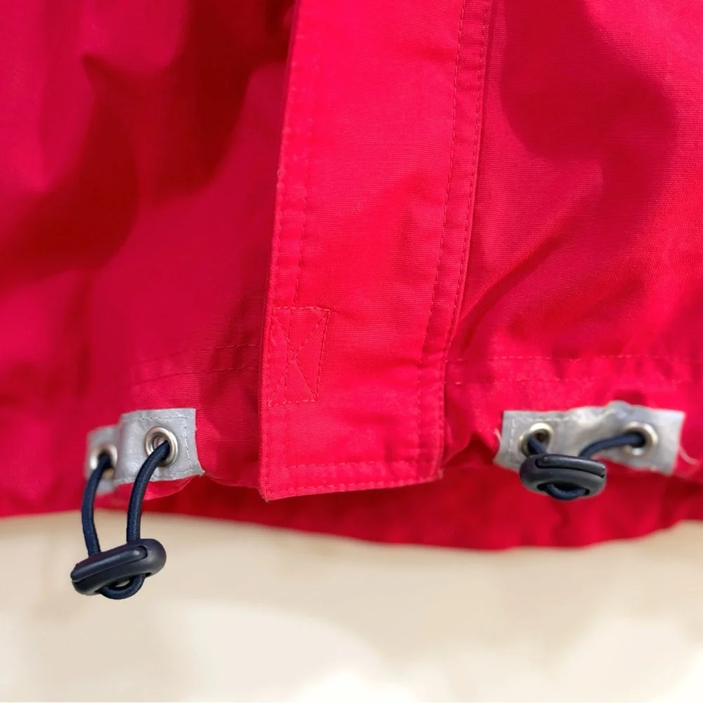 Hanna Andersson Weatherwear Jacket 110 (5T) Red Hooded Coat Kids